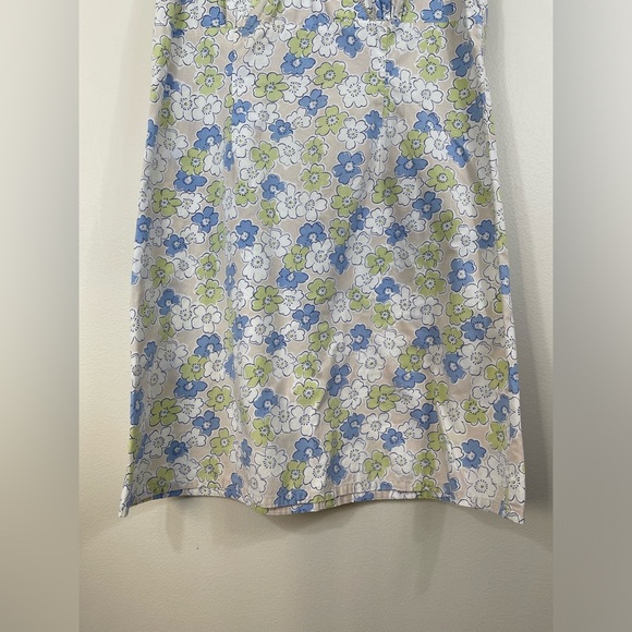 Faded Glory Authentic 1972 Vintage Floral Sleeveless Dress Cotton Size 14 - Picture 4 of 14